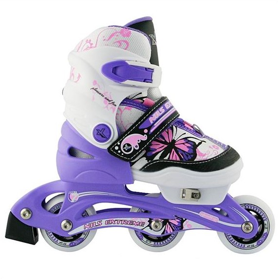 Dětské kolečkové brusle Nils NJ 9128 A violet