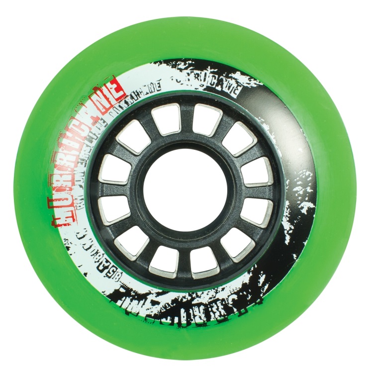 Kolečka na brusle Powerslide Hurricane Green 80mm (4ks)