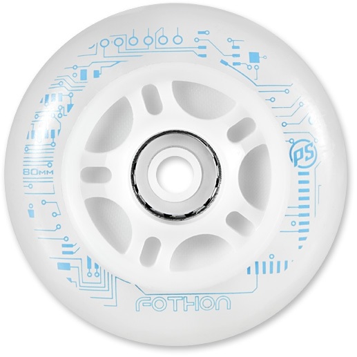 Kolečka na brusle Powerslide Fothon Led 90mm/82A - 4ks
