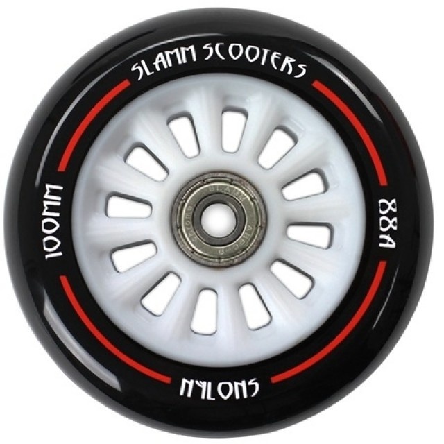 Kolečko na koloběžku Slamm 100mm vč. ložisek - 1ks 