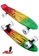 Pennyboard Karnage Chrome rasta