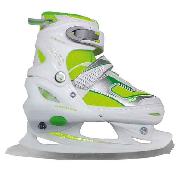 Dětské lední brusle Nils Extreme NF 701 A green