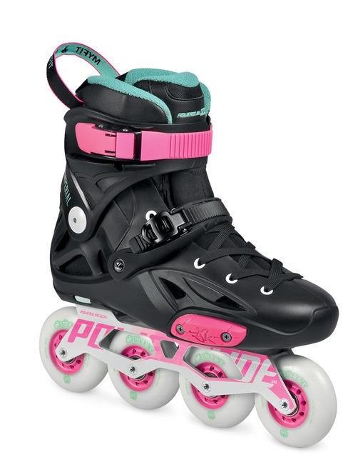 Dámské freestyle kolečkové brusle Powerslide Imperial One 80 fluor