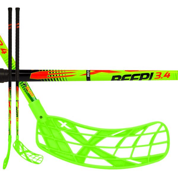 Dětská florbalka Exel BEEP! 3.4 green