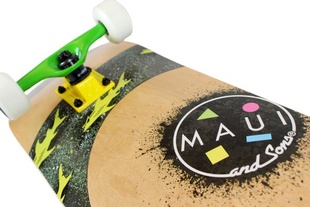 Skateboard Maui Sharknado Natural 
