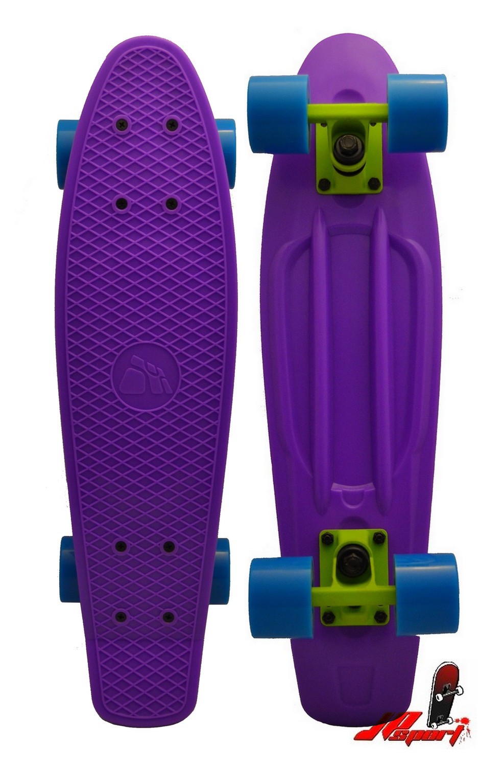 Pennyboard Meteor Fishboard Violet