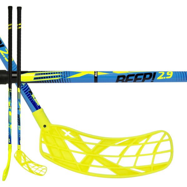 Florbalka Exel BEEP! 2.9 blue 98cm