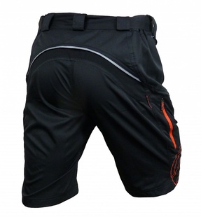 Pánské cyklo kraťasy Haven Navaho Slimfit (black/red)