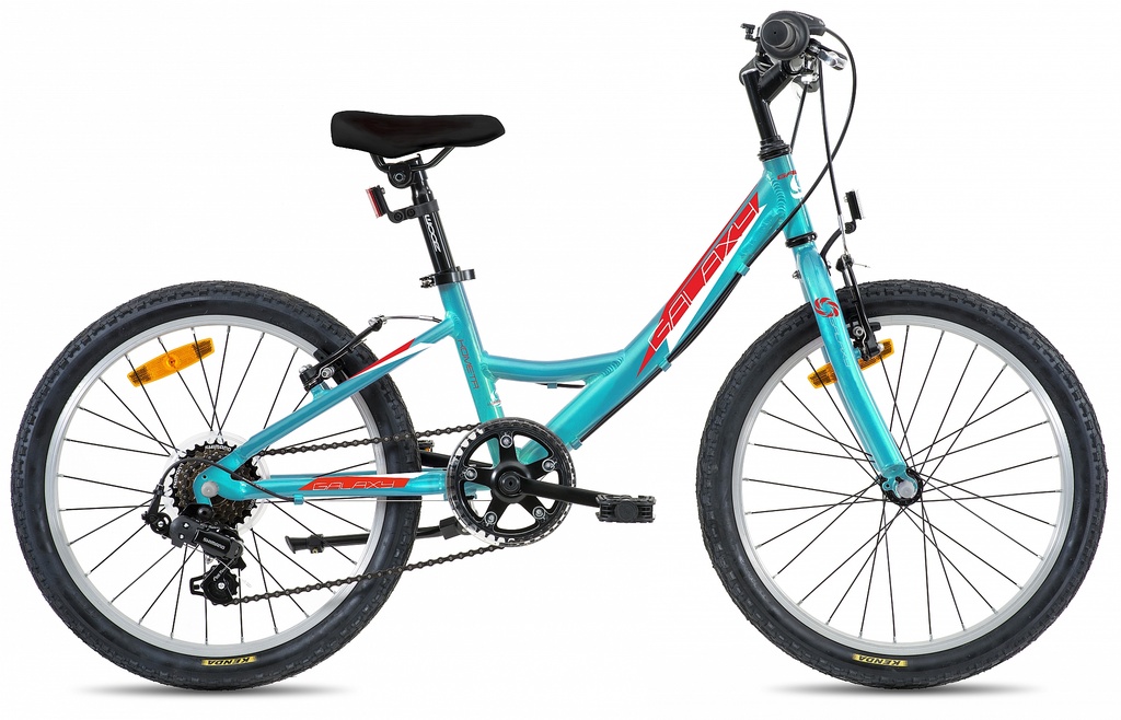 Dětské kolo Galaxy Kometa 20 (tyrkysová)