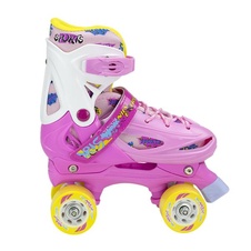 dětské kolečkové brusle Nils 3V1 NH 1105 růžová 1