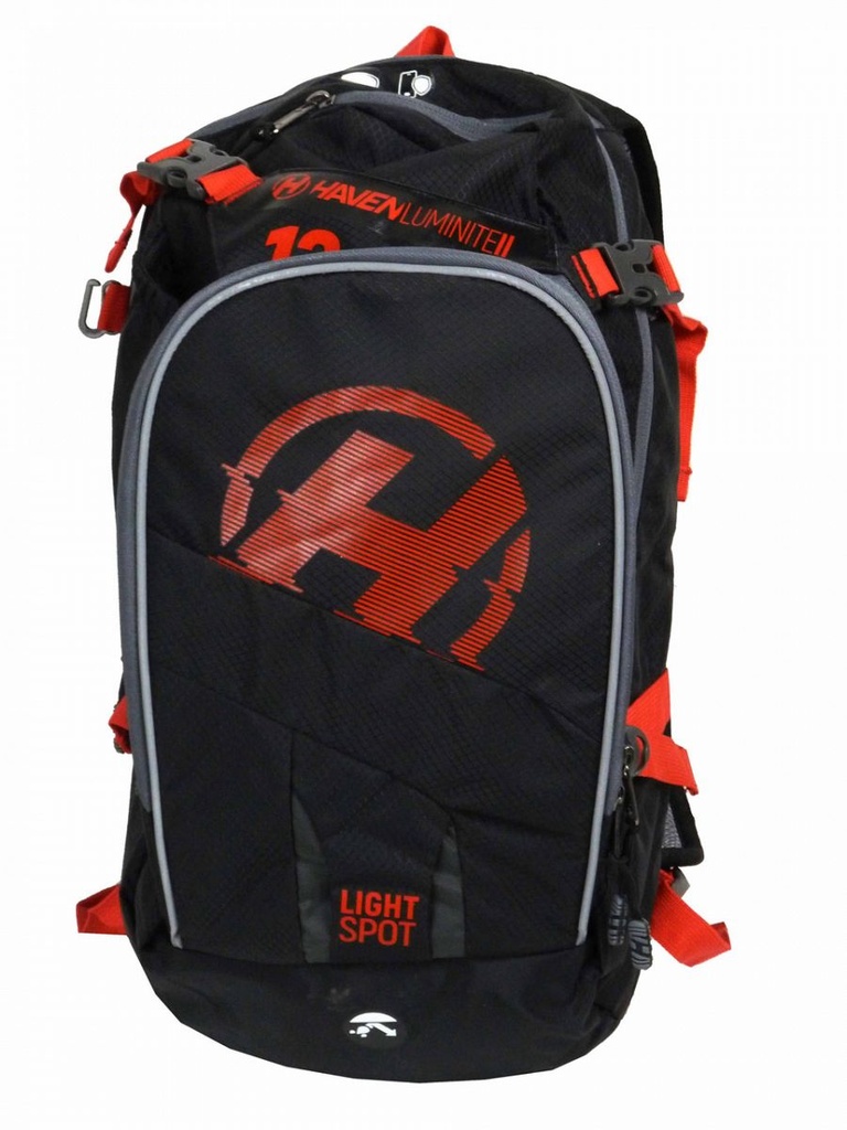 Hydratační batoh HAVEN LUMINITE II 18l black-red