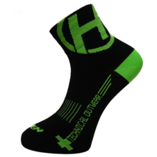 Ponožky Haven Lite Silver Neo black/green - 2 páry 