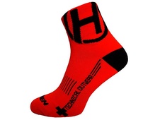 Ponožky Haven Lite Silver Neo red/black - 2 páry 