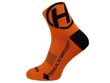 Ponožky Haven Lite Silver Neo orange/black - 2 páry  