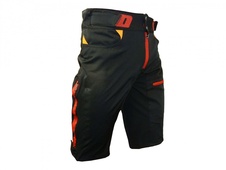 Pánské Cyklokraťasy HAVEN Singletrail HMS black red 2