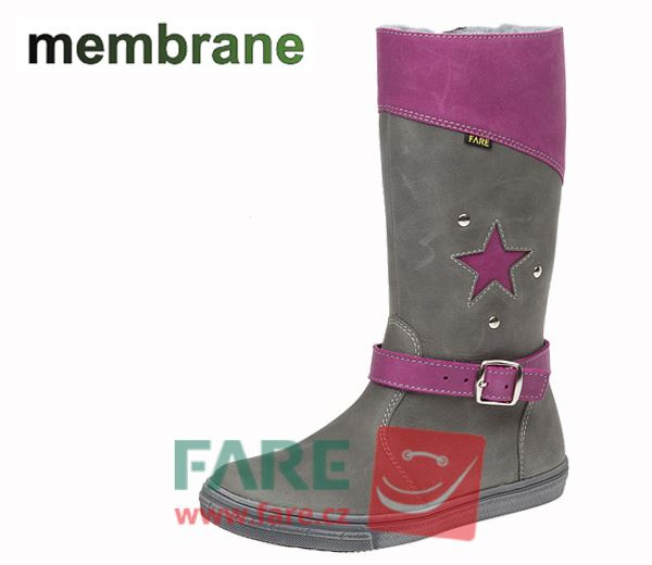 Dívčí nepromokavé kozačky Fare  4641162