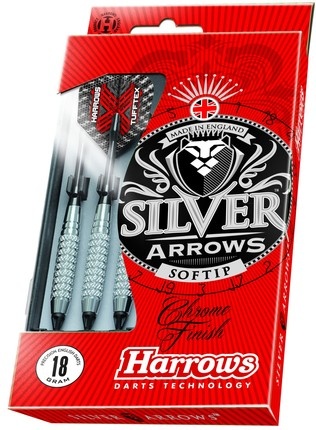 Šipky Harrows Silver Arrows soft 16g