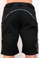 Pánské cyklo kraťasy Haven Navaho Slimfit blackgreen 5