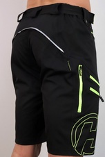 Pánské cyklo kraťasy Haven Navaho Slimfit blackgreen 6