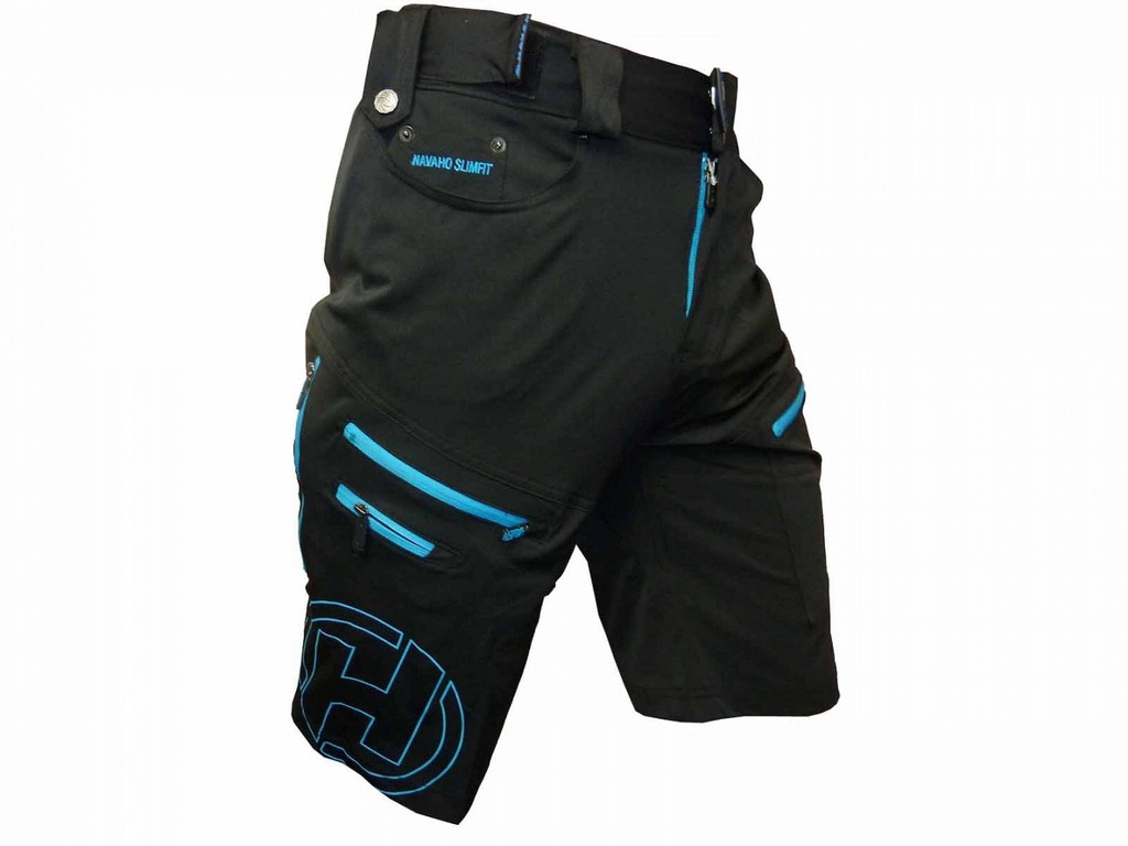 Pánské cyklo kraťasy Haven Navaho Slimfit blackblue 1