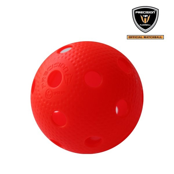 Florbalový míček Precision Pro League red