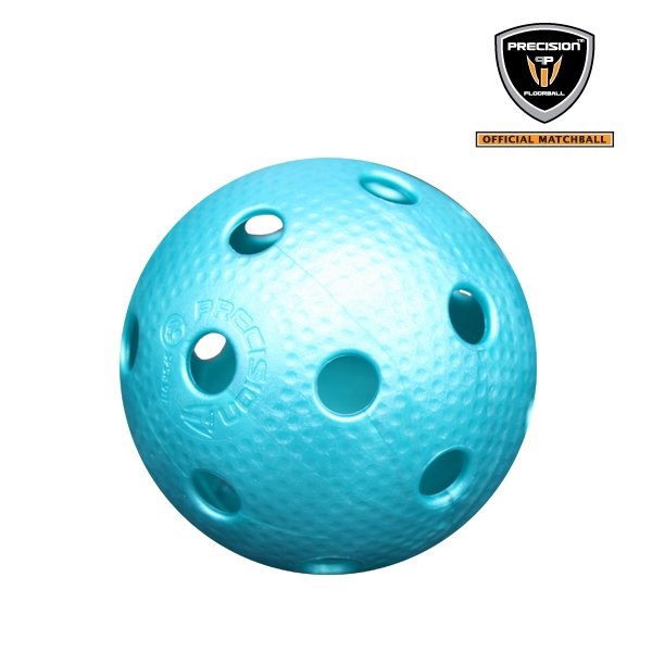 Florbalový míček Precision Pro League pearl blue