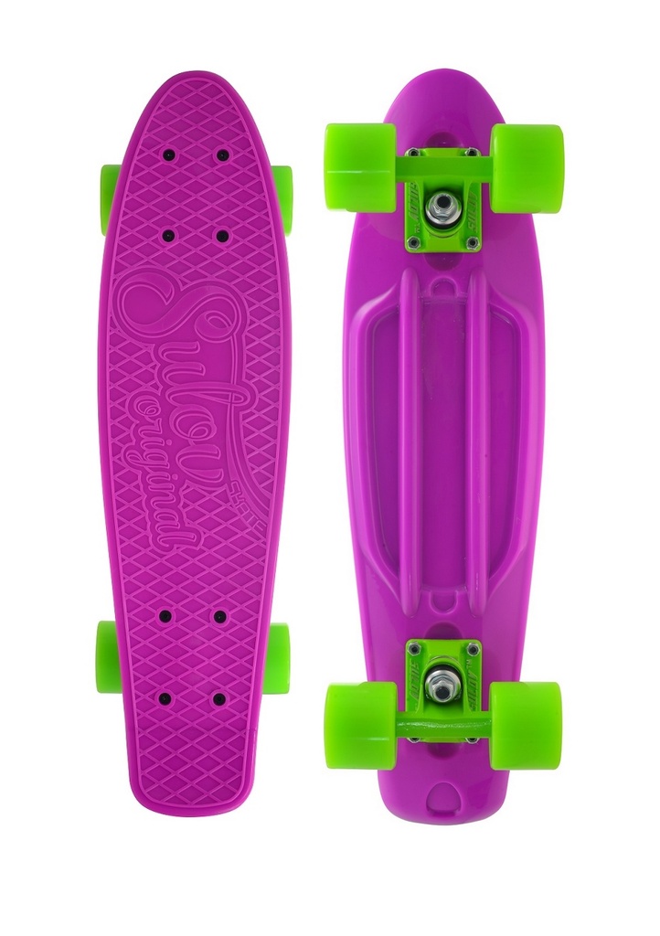 Penny board  SULOV VIA DOLCE fialovo-zelený F