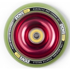 Kolečko Eagle Full Core Wheel 100 Red/Green vč. ložisek