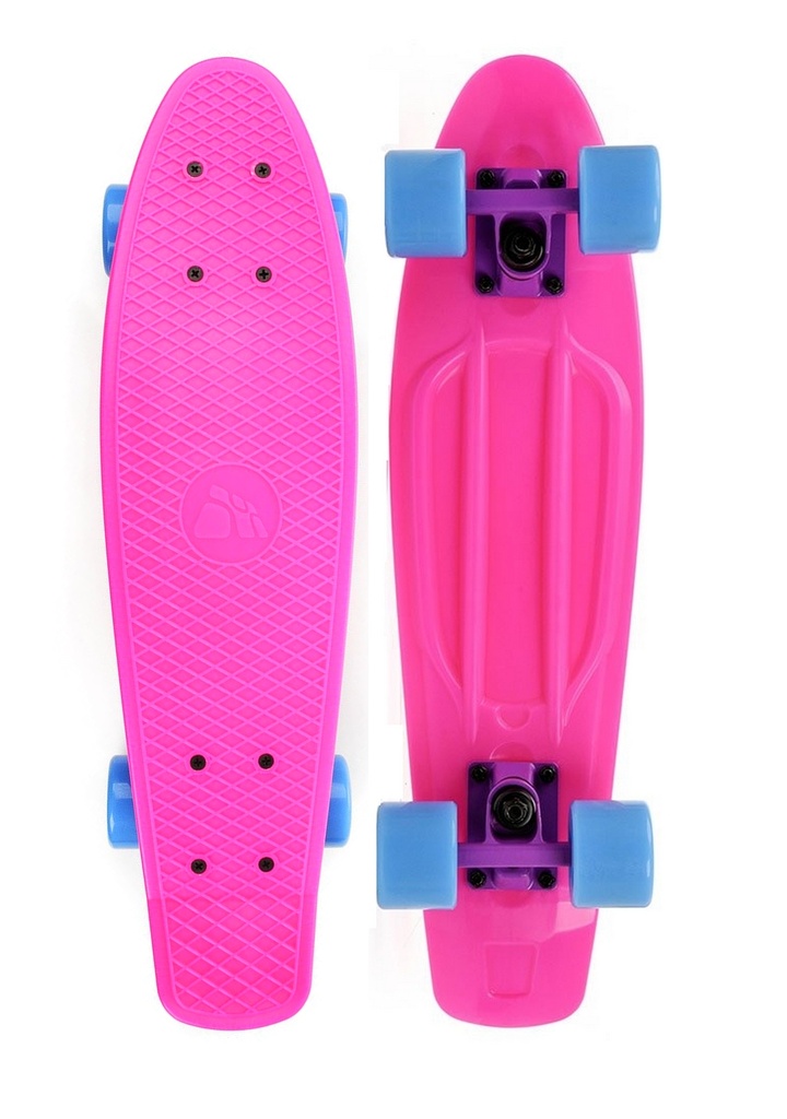 penny board meteor neon pink f