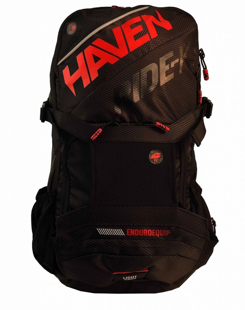 Batoh HAVEN RIDE-KI 22l black red