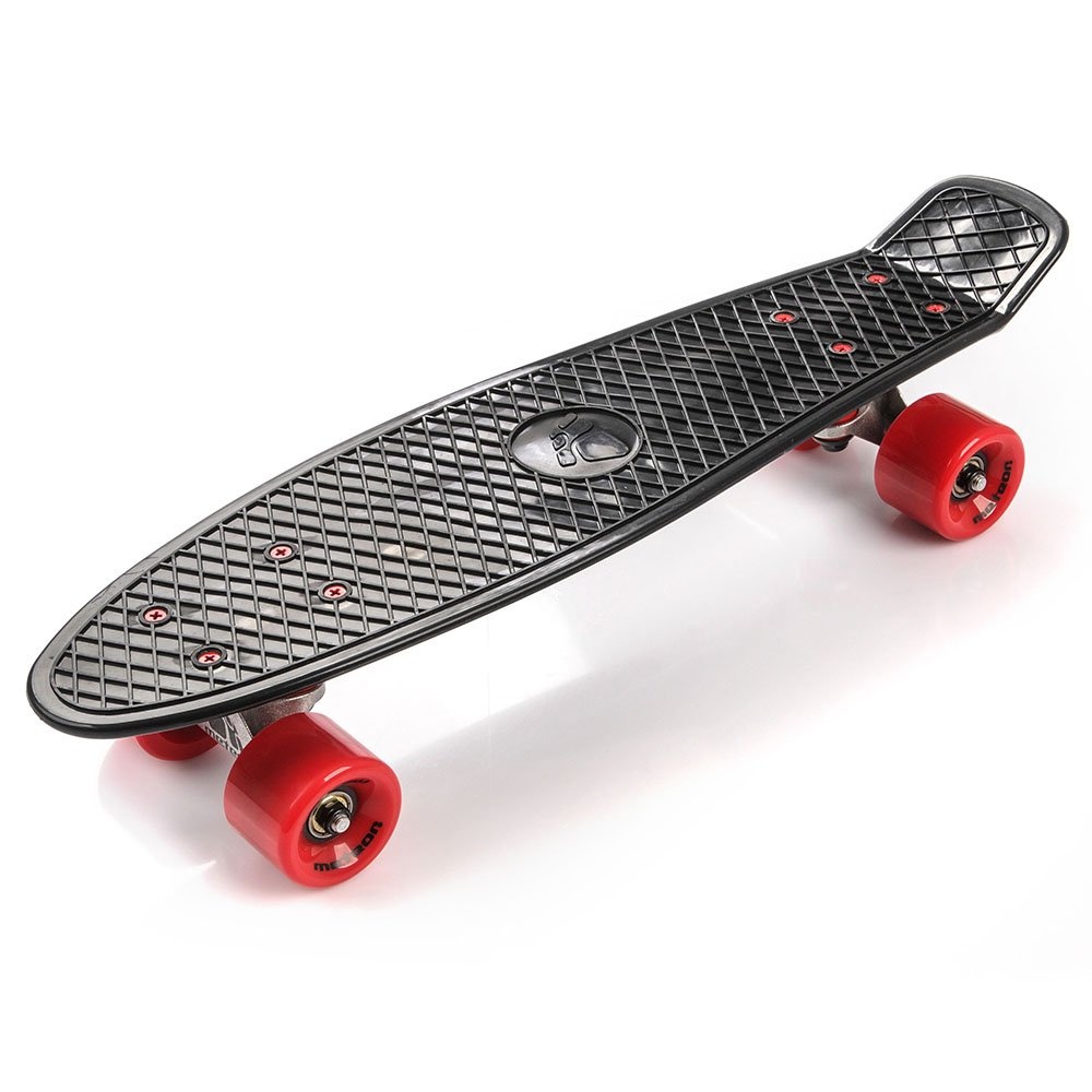 pennyboard Meteor black-red