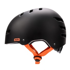 Streetová dětská helma Meteor MTB black - orange