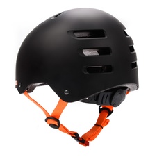 Streetová dětská helma Meteor MTB black orange 1