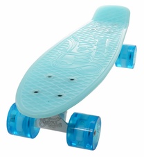 svítící pennyboard Sulov Burn Rider blue 1