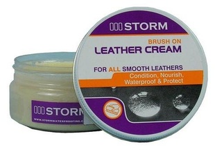 Vosková impregnace na obuv Storm Leather Cream neutral 100ml