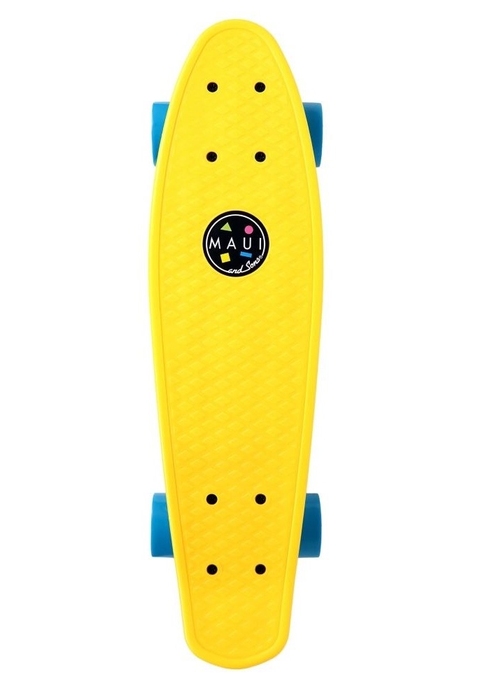 pennyboard cookie maui yellow-blue