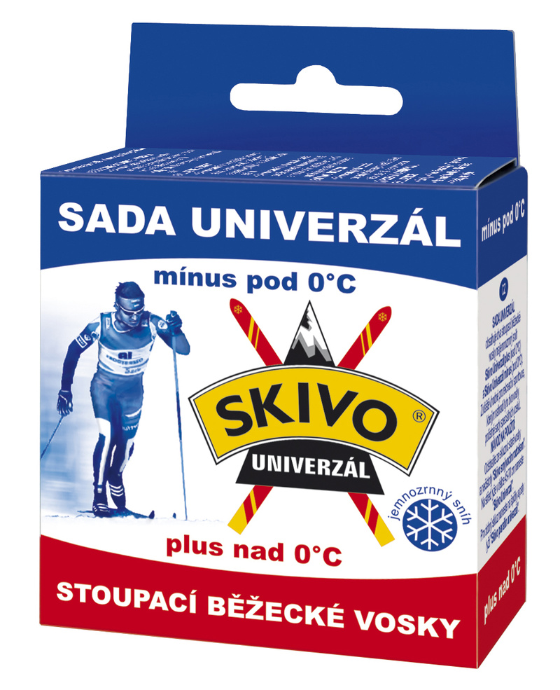 Běžecký vosk Skivo Univerzál sada