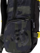 Batoh Meatfly Basejumper, Rampage Camo Black, 22 L + PENÁL ZDARMA 3