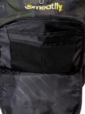 Batoh Meatfly Basejumper, Rampage Camo Black, 22 L + PENÁL ZDARMA 2