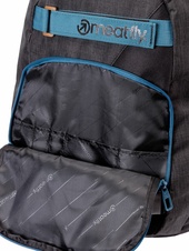 Batoh Meatfly Exile, Charcoal Heather Black, 24 L + PENÁL ZDARMA 2